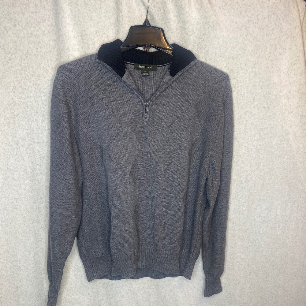 Men's Gray XL Sweater